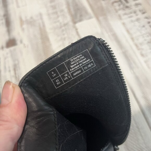 Dr. Martens Magdalena Boots Leather Platform Lug Sole - Picture 10 of 12